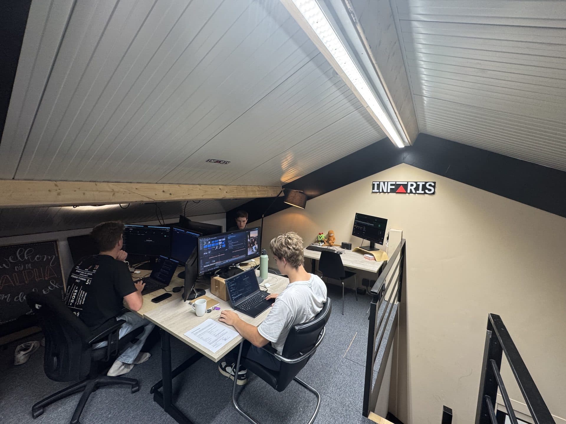 Een eigen kantoor, een minor en volle focus op Infaris